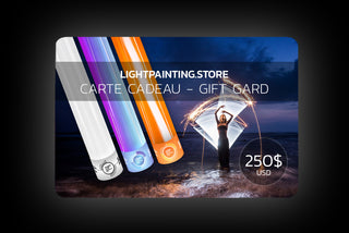 250$ lightpainting.store gift card