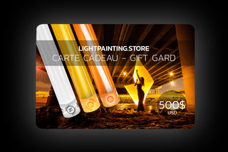 500$ lightpainting.store gift card