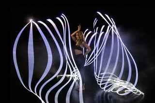 Light-painting whip - long